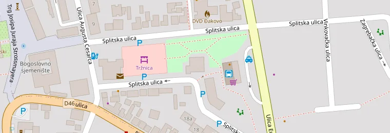 Karta: SRC Motus, Splitska ul. 24C, 31400 Đakovo